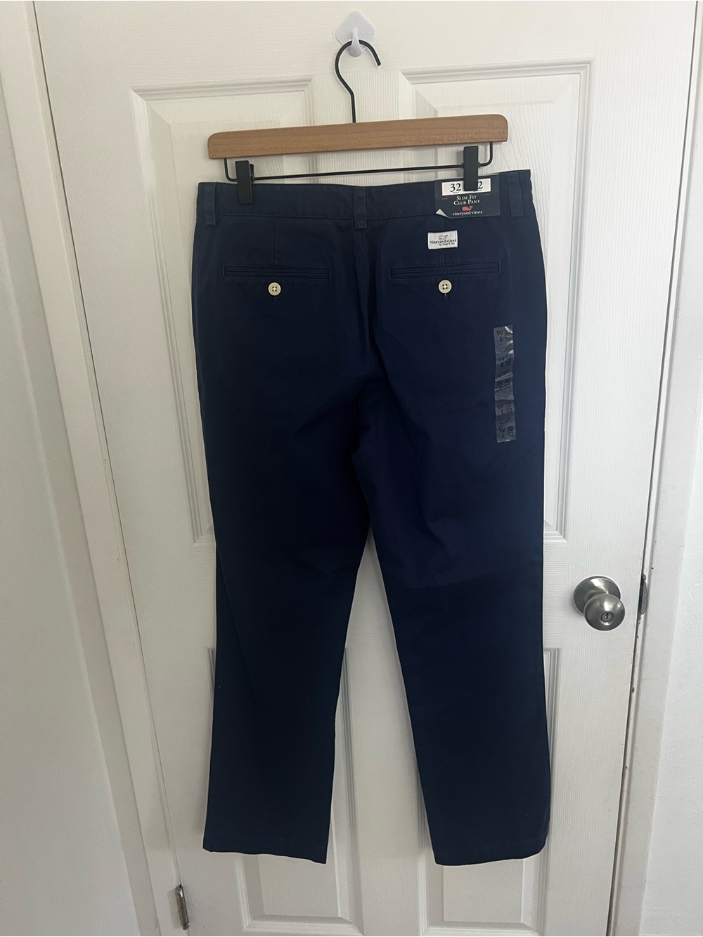 Vineyard Vines Navy Straight-Leg Chinos - Picture 8 of 8